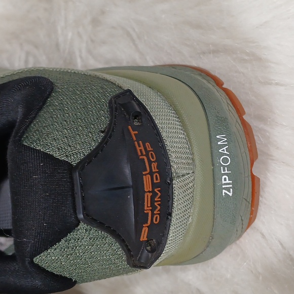 Topo Athletic Green and Orange Trail Running Shoes Men's Sz 11.5 - Picture 9 of 11